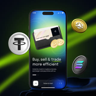 En un dispositivo móvil se muestra la plataforma de trading de Monte Caudivo